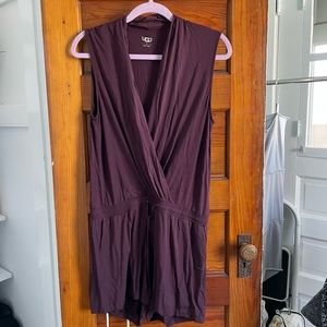 UGG Kami Surplice Romper maroon Medium